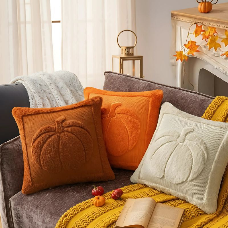 Coverfect Cozy Pumpkin Pillow Cover