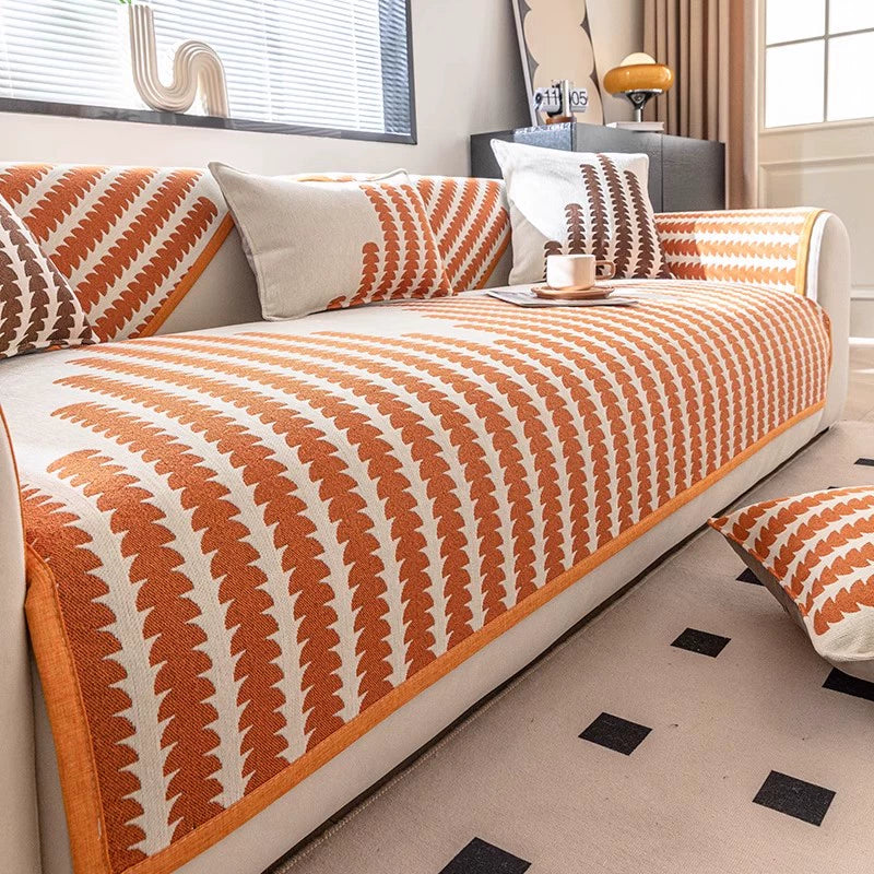 Coverfect Nordic Chenille Sofa Cover