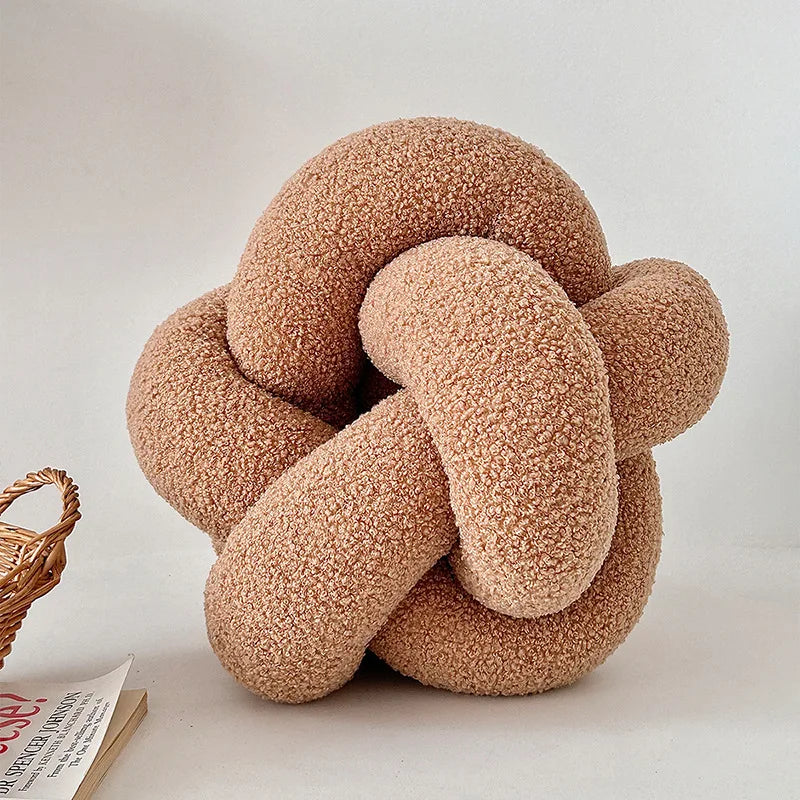 Coverfect Knotted Ball Sofa Pillow