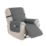 Coverfect Quilted Square Recliner Cover