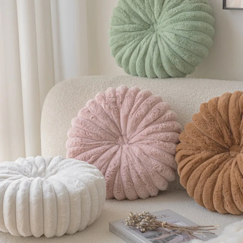 Coverfect Round Pumpkin Sofa Pillow