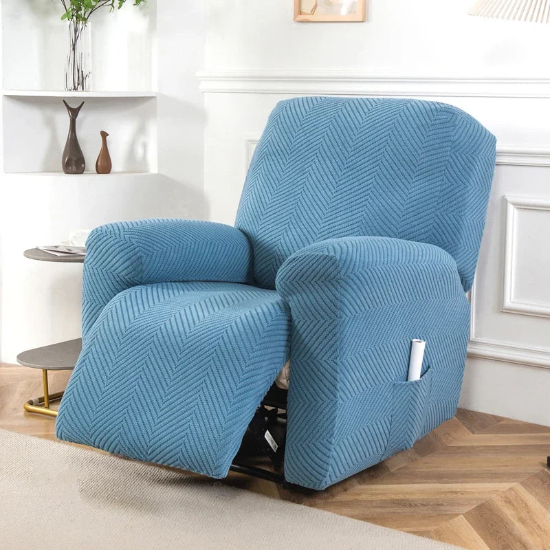 Coverfect Stretch Jacquard Recliner Cover