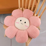 Coverfect Smiley Flower Sofa Pillow