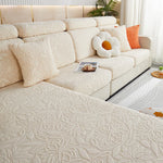 Coverfect Camellia Jacquard Stretch Pet-Proof Sofa Cover