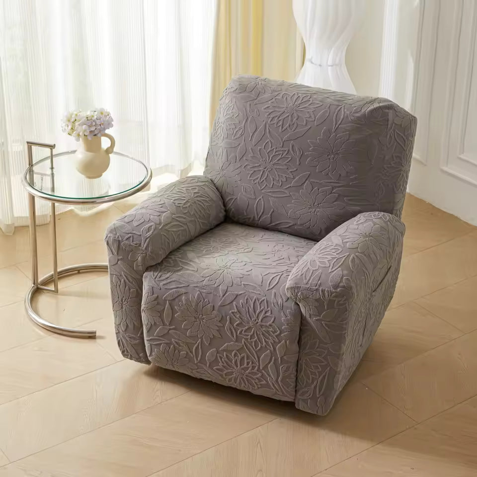 Coverfect Soft Camellia Recliner Cover