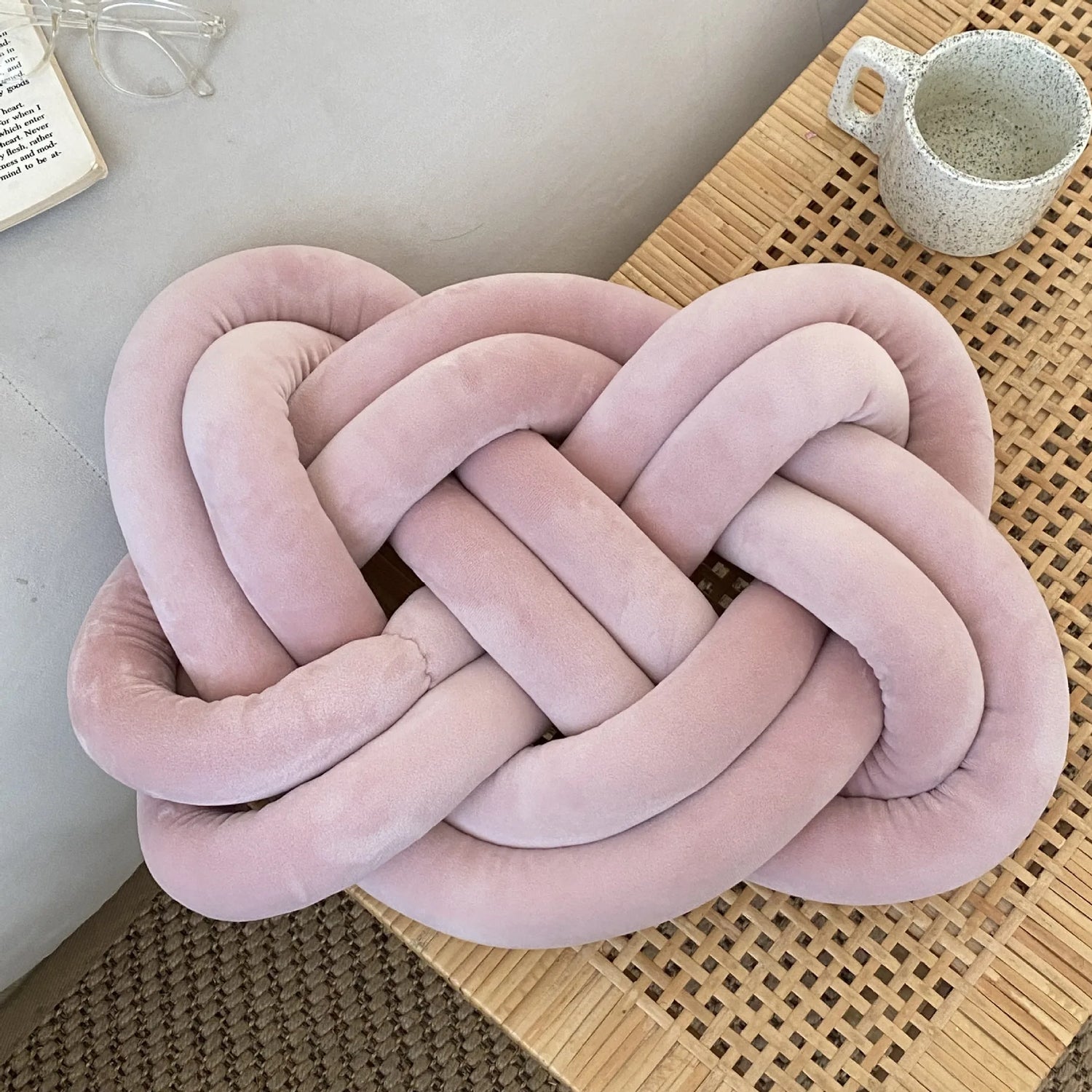 Coverfect Soft Weave Sofa Pillow