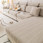 Coverfect WaveKnit Jacquard Stretch Sofa Cover
