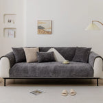 Coverfect Chenille Non-Slip Waffle Sofa Cover