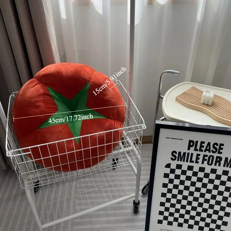 Coverfect Tomato Plush Sofa Pillow