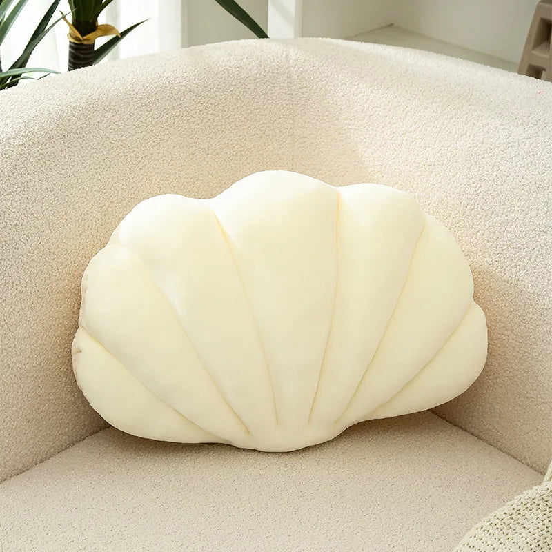 Coverfect Shell Clam Plush Sofa Pillow