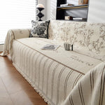 Coverfect Floral Muse Chenille Sofa Cover