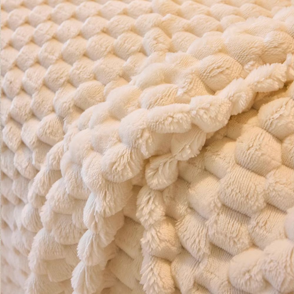 Coverfect Premium Cozy Fleece Sofa Cover | Warm All-Season Comfort