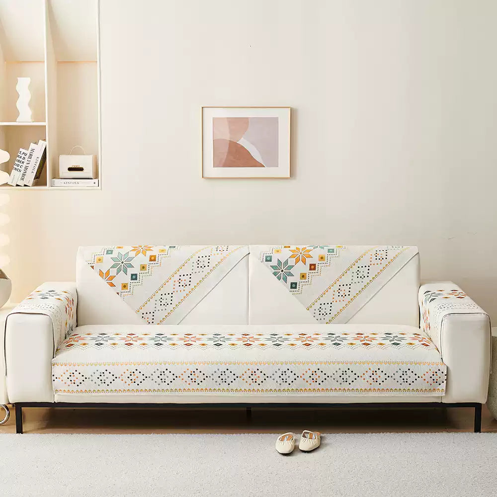 Coverfect All-Season Boho Blossom Sofa Cover