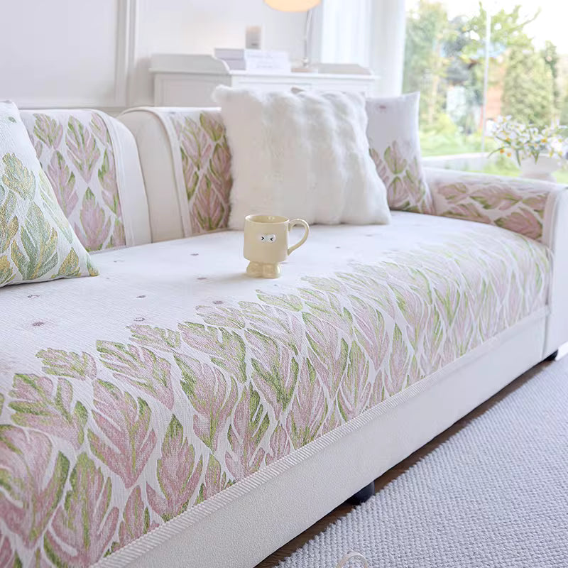 Coverfect Sofa Mat – Vintage Texture Chenille