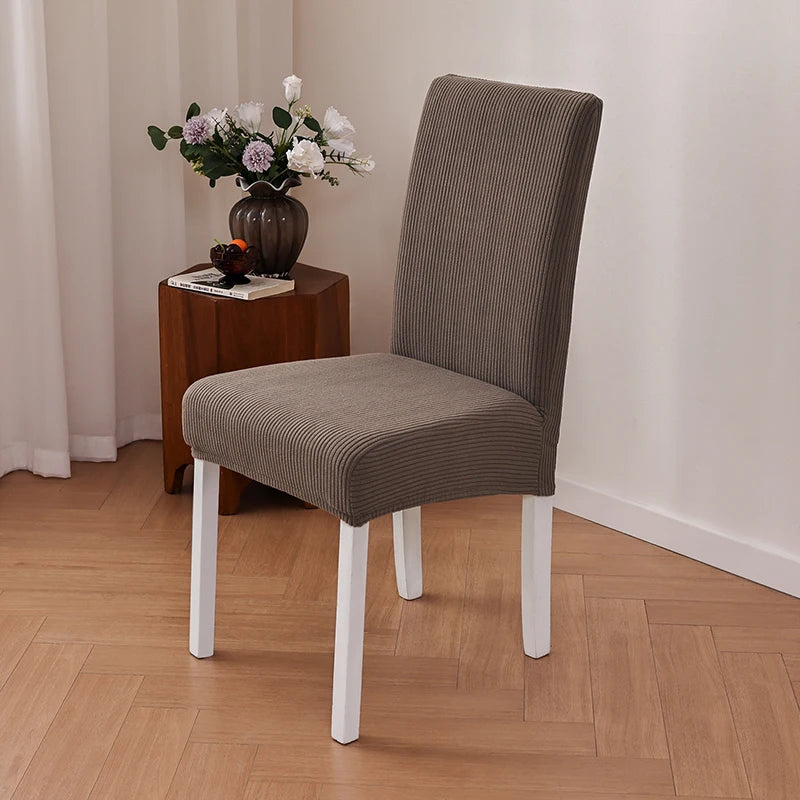 Coverfect Vertical Stripe Chair Cover