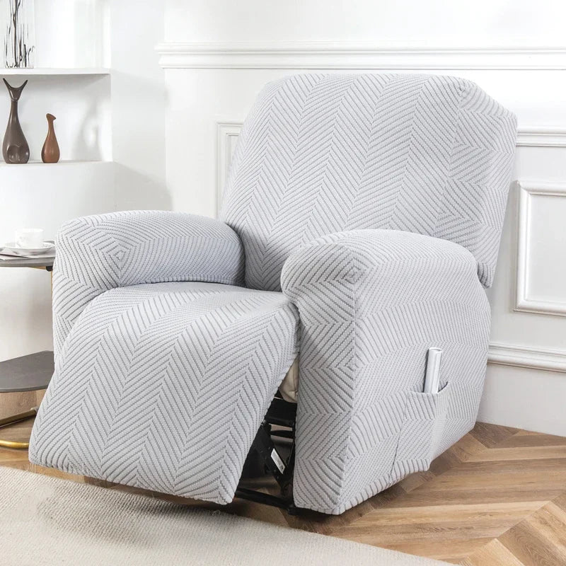 Coverfect Stretch Jacquard Recliner Cover