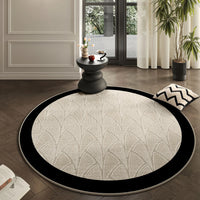 Coverfect Artisan Blossom Spillproof Pet-Friendly Round Rug