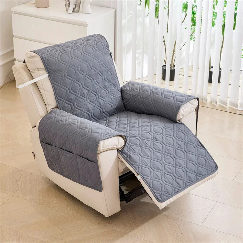 Coverfect WaveQuilt Waterproof Recliner Cover