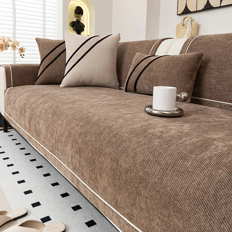 Coverfect Luxurious Chenille Sofa Cover
