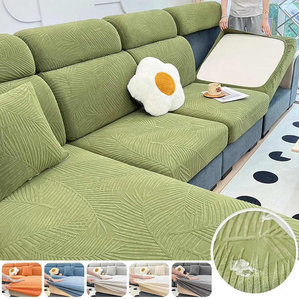 Coverfect Glacier Stripe Sofa Cover