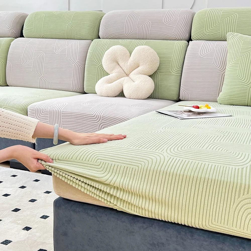Coverfect Elastic Jacquard Sofa Cover