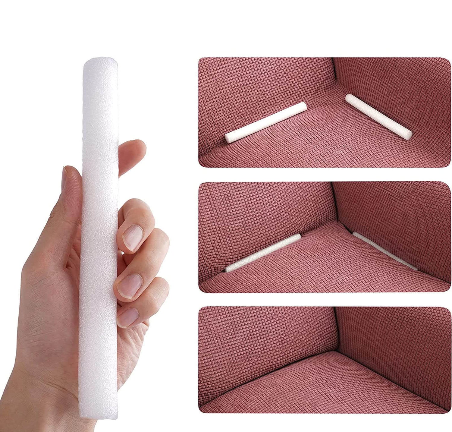 Coverfect Sofa Cover Foam Sticks